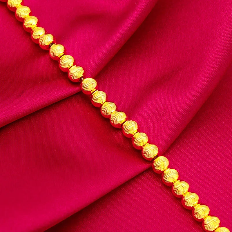 Ins Cat's Eye Gold Bracelet! 24K Gold AU999 Women's, Gradient Cat's Eye + Matte Gold Contrast, Elastic Adjustable