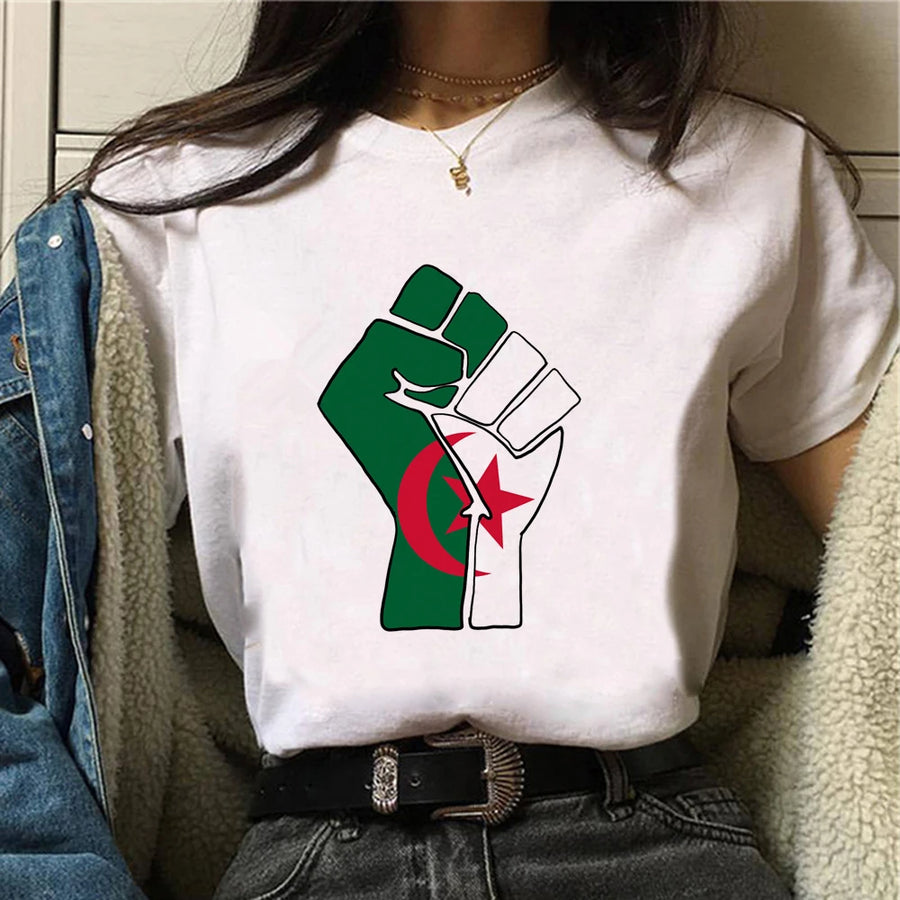 Algeria 3D Football Jersey – Quick-Dry Sports Tee, Men's & Kids' Fan Top