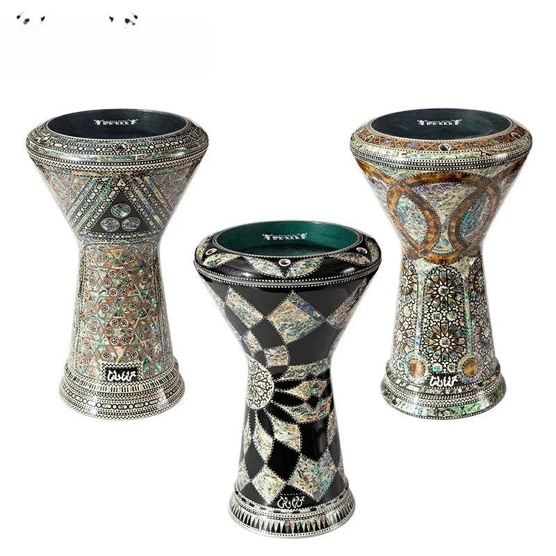Popular Product Middle Eastern Drum Darbuka Arabic Drum Handclapped Percussion Instruments Made In Egypt 8 Inch Aluminum