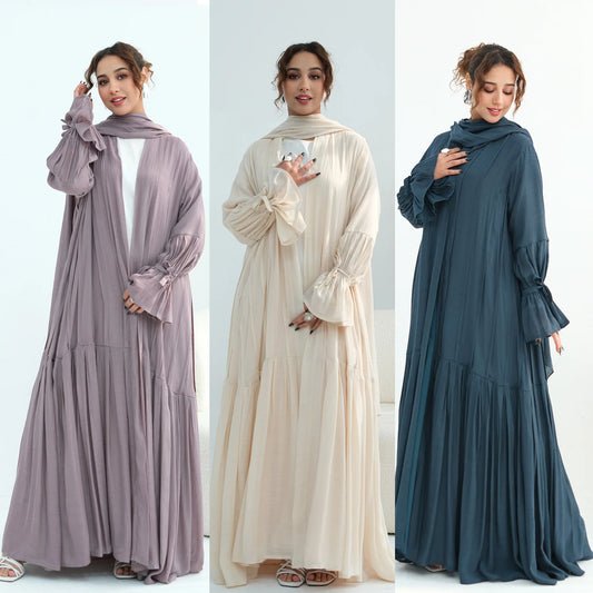 Eid in America – 2-Piece Abaya Scarf Set for the Muslim Woman