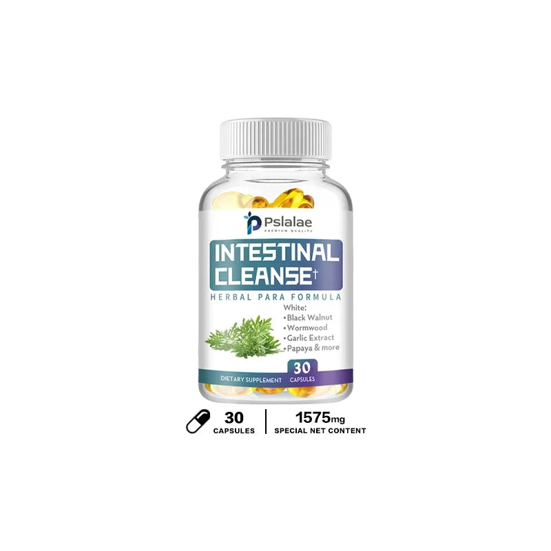 Intestinal Cleanse - Relieve Constipation, Cleanse The Body, and Support Regular Bowel Movements