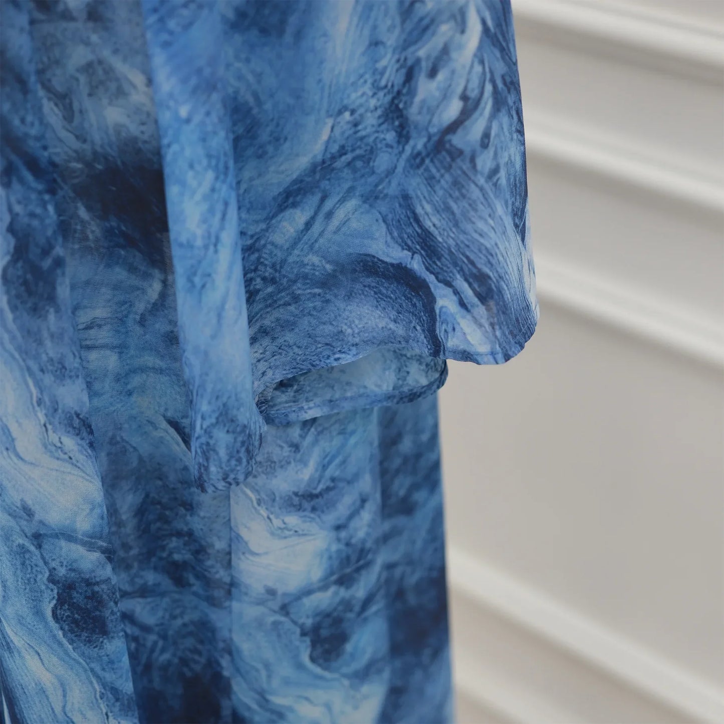 Printed Blessings – Cardigan Scarf Set for the Muslim Woman in America