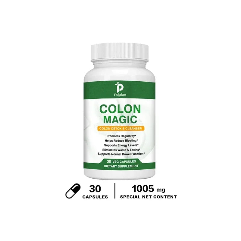 Colon Detox and Cleanse - Contains Psyllium Husk To Relieve Bloating and Constipation