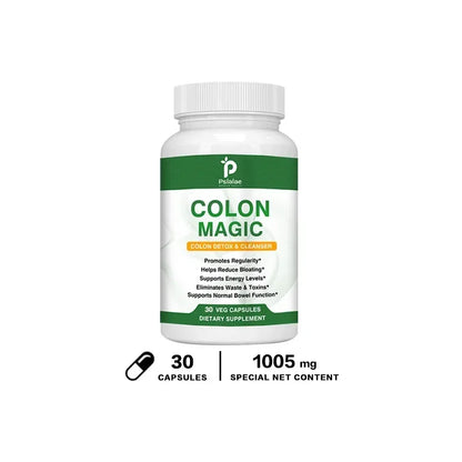 Colon Detox and Cleanse - Contains Psyllium Husk To Relieve Bloating and Constipation