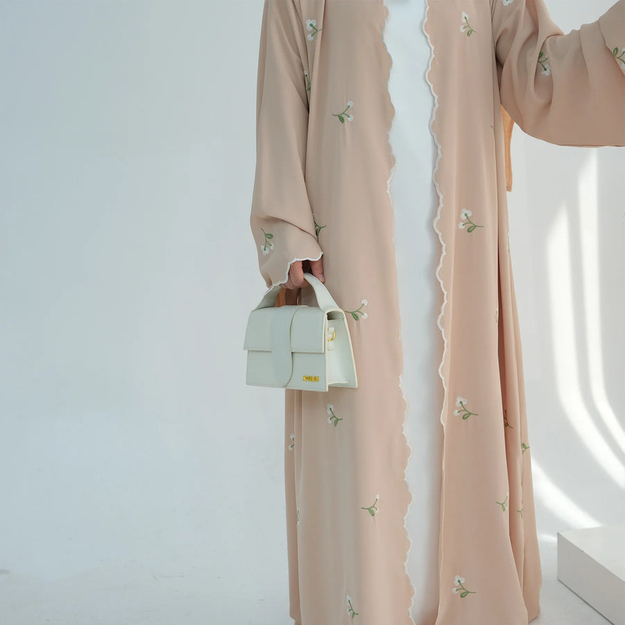 Eid Embroidered – The Cardigan Abaya for the Muslim Woman in America