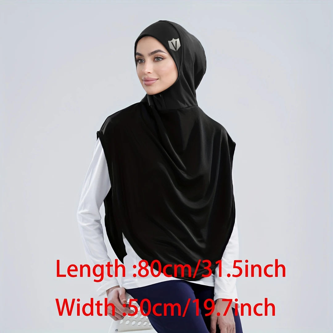 Muslim Sport Instant Turban Hat Inner Hijabs Caps for Women Islamic Bandana Hats Female Headwrap Headscarf
