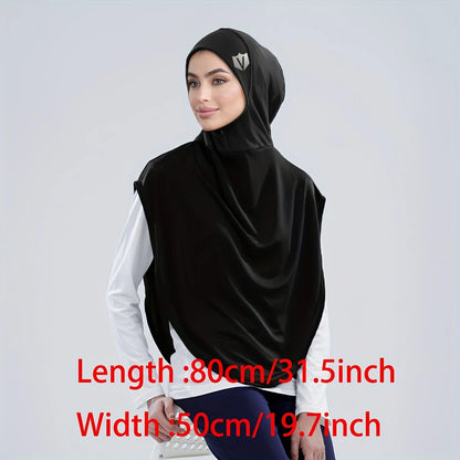 Muslim Sport Instant Turban Hat Inner Hijabs Caps for Women Islamic Bandana Hats Female Headwrap Headscarf