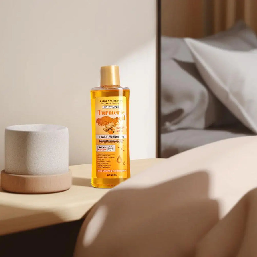 The Golden Serum – Turmeric & Ginger Deep Hydration Face Oil (200ml)