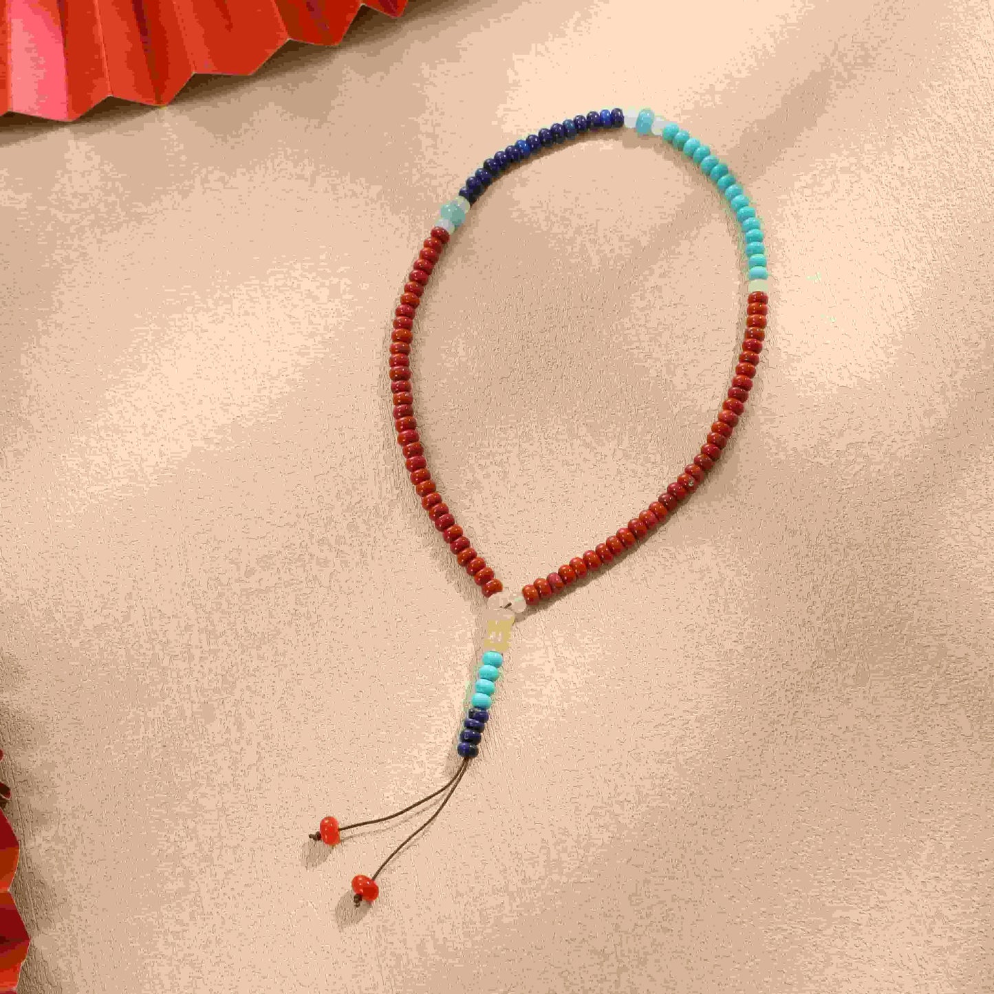 Islamic Prayer 99 Beads Tasbih, Natural Stone Misbaha Tasbeeh for Unisex Adults with Gift Box
