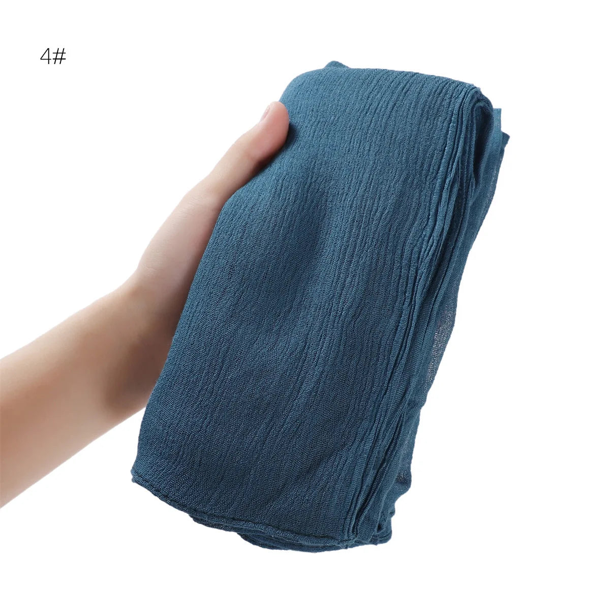 The Crinkle Rayon Hijab – Effortless Elegance, All-Day Comfort