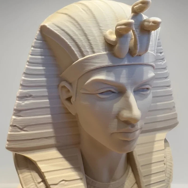Tutankhamun Bust Statue – Nemes Headdress & Eye of Horus, Home & Garden Decor