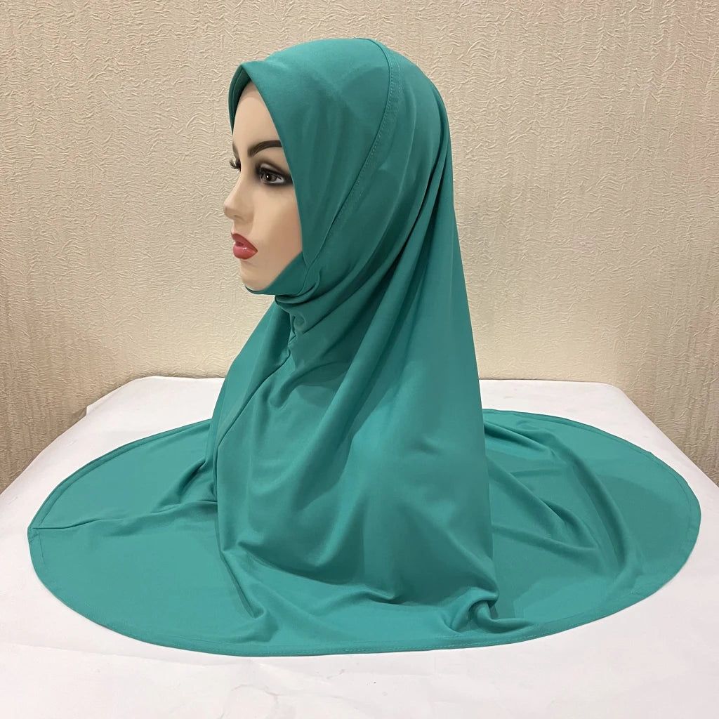 The Amira Pull-On Hijab – Full Coverage, Effortless Modesty