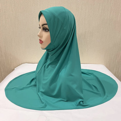 The Amira Pull-On Hijab – Full Coverage, Effortless Modesty