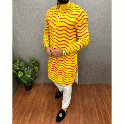 Longline White Shirts Muslim Men Prayers Clothes Luxury African Style Bronzing Vestido Arabe Para Hombre Tenue Marocaine Homme