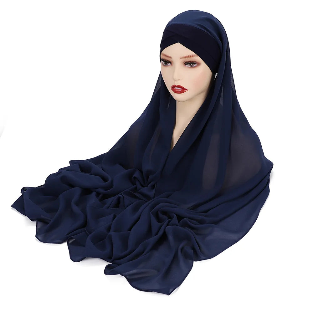 The Chiffon Hijab Set – Grace, Comfort, and Faith in Every Fold