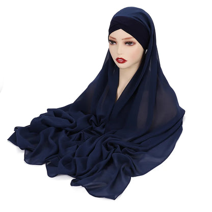The Chiffon Hijab Set – Grace, Comfort, and Faith in Every Fold