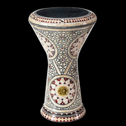 Middle Eastern drum Darbuka Arabic drum Handclapped percussion instruments Made in Egypt 8 Inch Aluminum