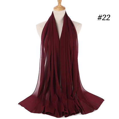 The Bubble Chiffon Hijab – Light as Air, Bold in Style