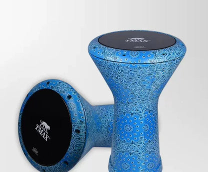 Adults Doumbek Professional Tambourine Aluminium Darbuka Meditation Portable Drums Instrument with Bag Percussion Accessories