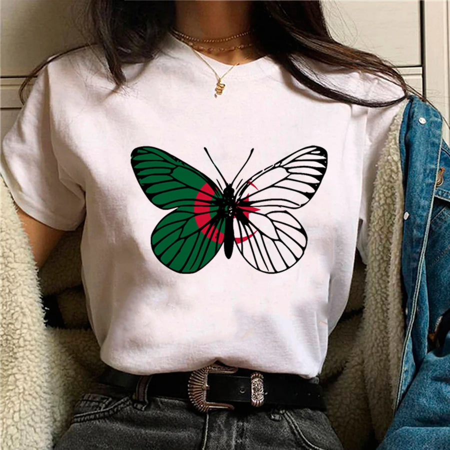 Algeria 3D Football Jersey – Quick-Dry Sports Tee, Men's & Kids' Fan Top
