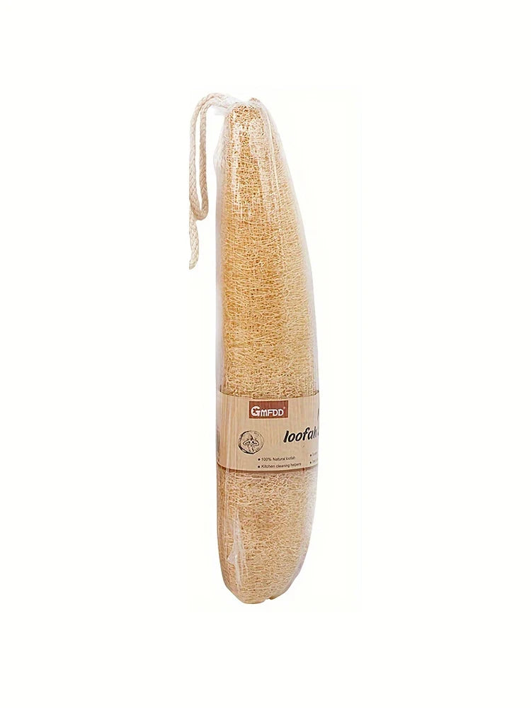 Natural Loofah Sponges Organic Luffa Bath Shower Sponge Exfoliating Body Back Scrubber for Men Women Adults SPA Beauty Bathing D
