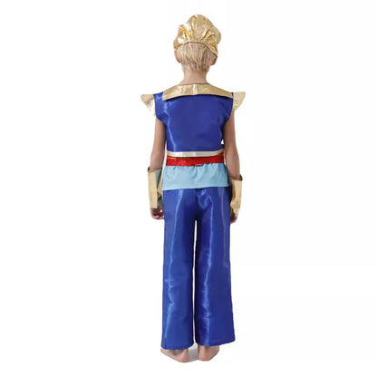 Halloween Arab King Costume Aladdin Magic Lamp Prince Carnival Party Adult Men Boys Stage Performance Dress Up Costume