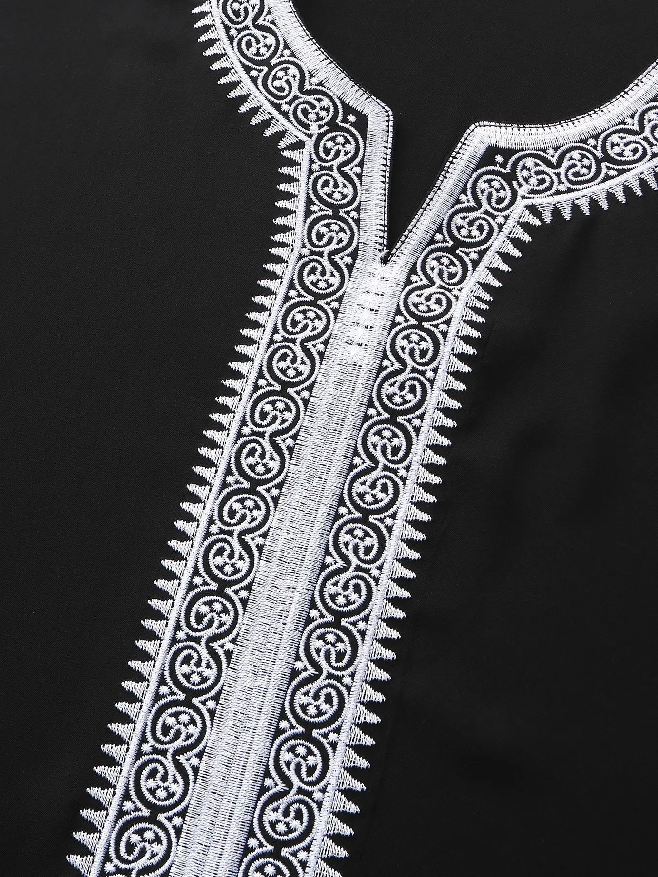 Muslim Men Long Robe Jubba Thobe Embroidery Abaya Saudi Prayer Dishdasha Ramadan Dubai Islamic Abayas Gown 2025 Morocco Kaftan