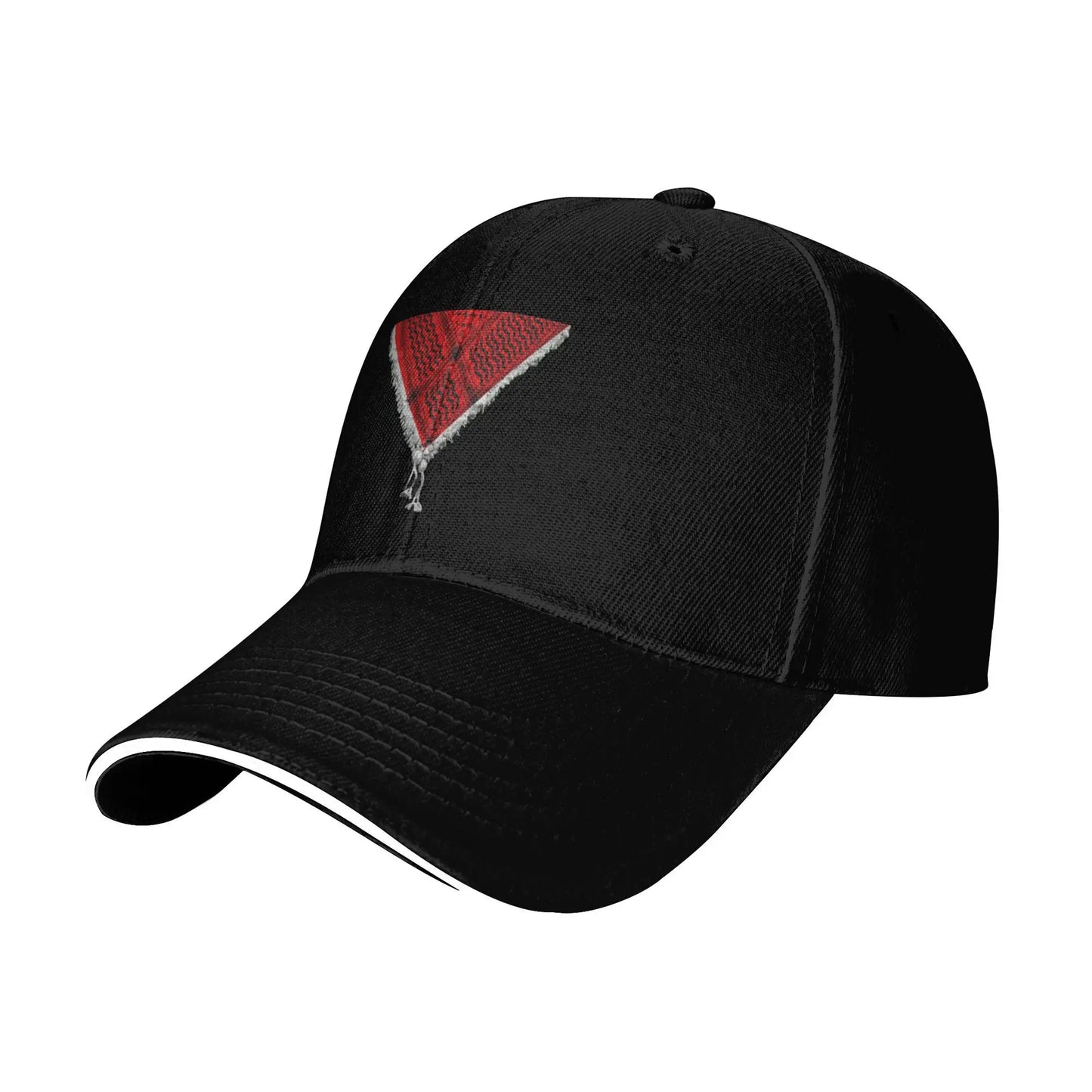 Summer Casual Baseball Cap Palestine The Red Triangle Running Hippie Trucker Hat For Female Male Breathable Funny Baseball Caps