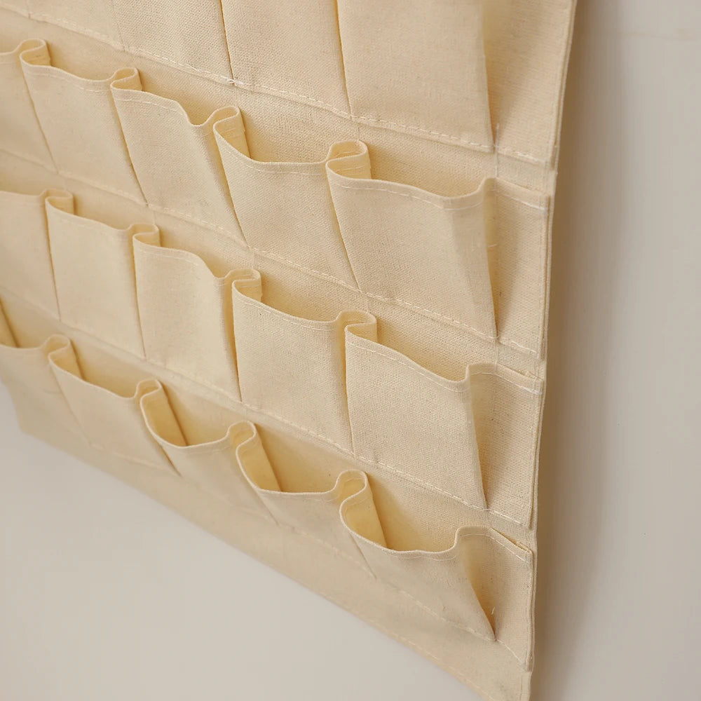 Fabric Advent Calendar With 30 Pockets Eid Mubarak Ramadan Kareem Hanging Wall Calendar To Fill Yourself Countdown Decoration
