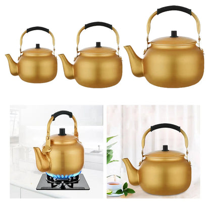 The Arabian Alu Kettle – A Touch of Gold for Your Tea Ritual