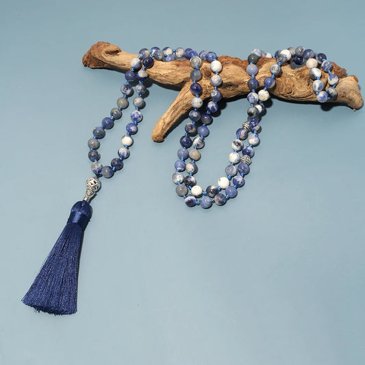 The Sodalite Tasbih – Prayer Beads of Divine Peace