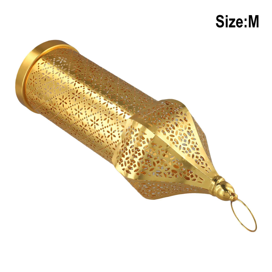 The Golden Lantern – Moroccan Hollow Iron Ramadan Light