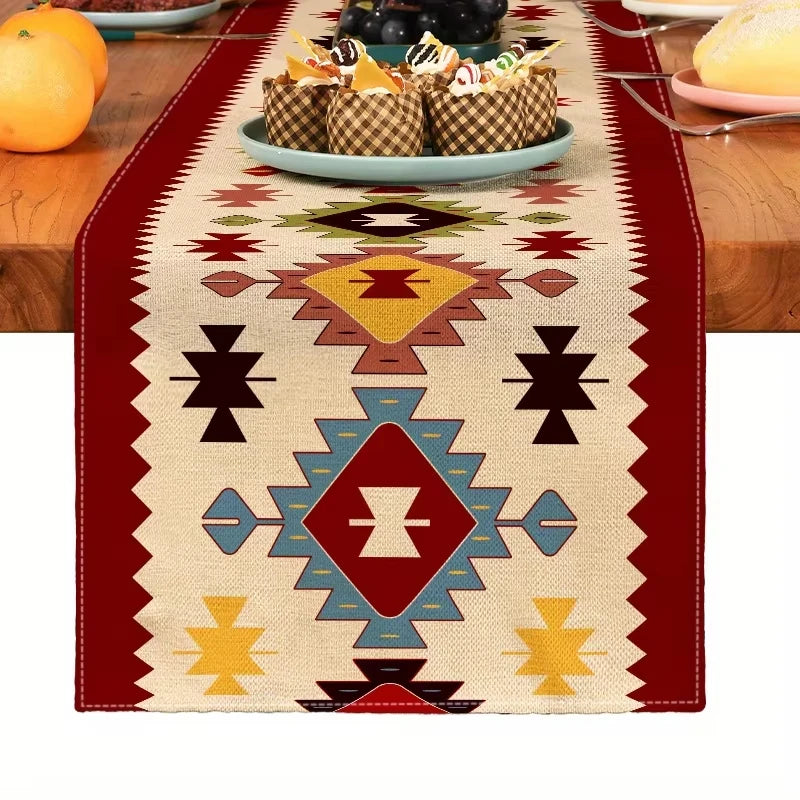 The Persian Farmhouse – Bohemian Linen Table Runner