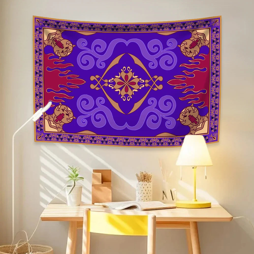 Aladdin Flying Carpet Flag Polyester Printed Banner 60X90CM 90X150CM for Home And Outdoor Decor