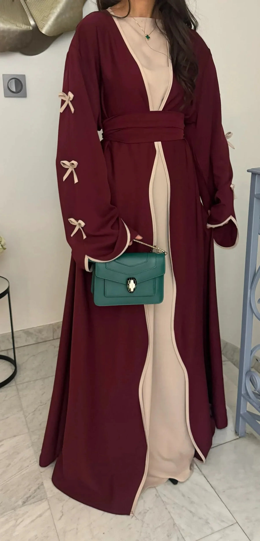 Eid Bow – The Cardigan Abaya for the American Muslim Woman