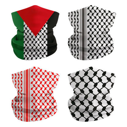 Palestine, neck socks, seamless Arab scarf, Palestine Arab mask sun protection, multi-functional headwear