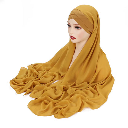 The Chiffon Hijab Set – Grace, Comfort, and Faith in Every Fold