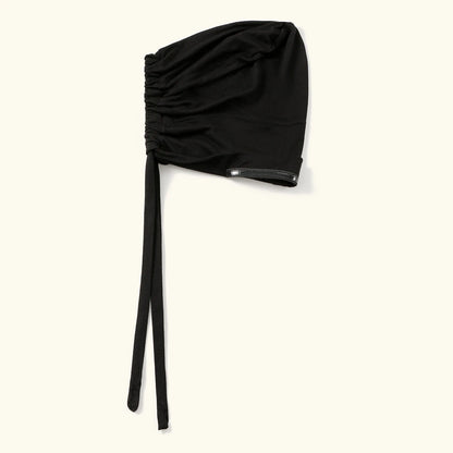 New Muslim Women Non-Slip Hijab Caps Undercap Solid Color Elastic Band Beanie Hat Adjustable Bonnet Hat Inner Cap Bandana Turban