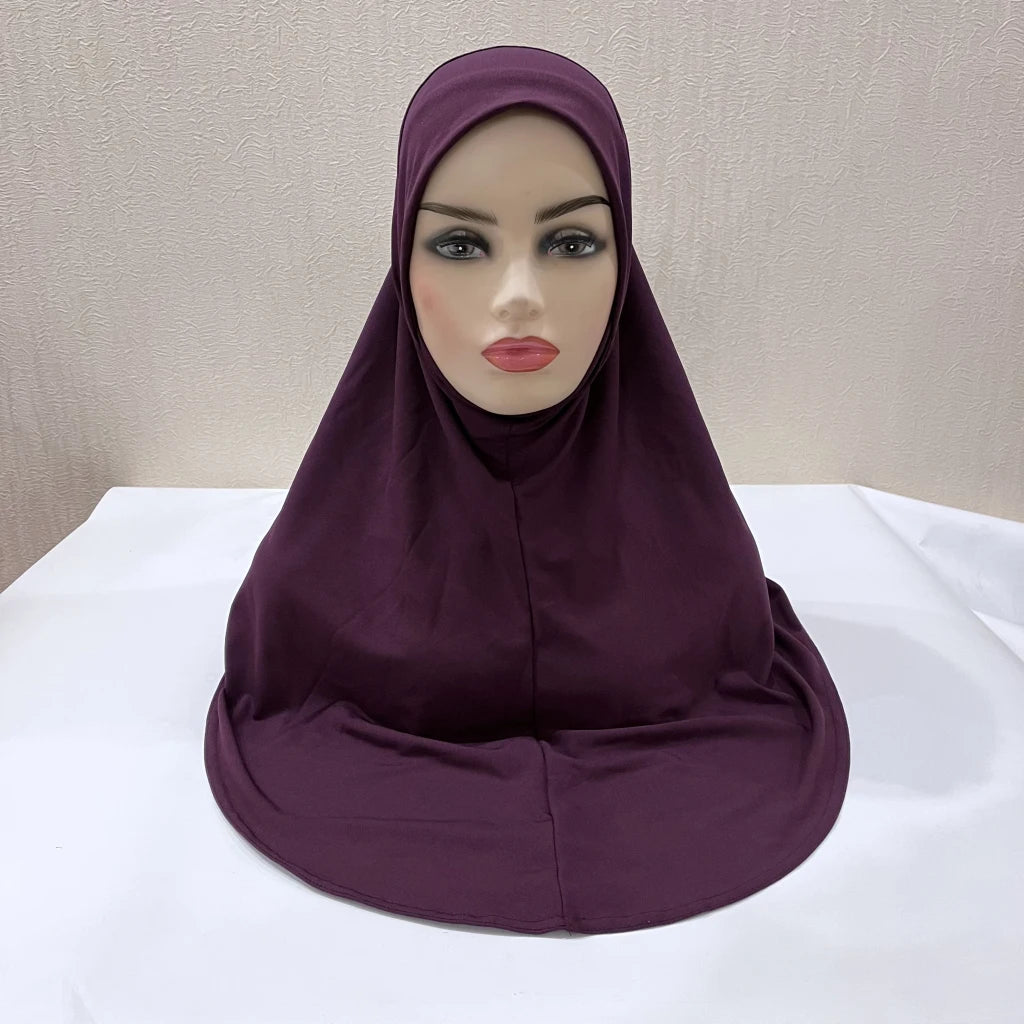 The Amira Pull-On Hijab – Full Coverage, Effortless Modesty