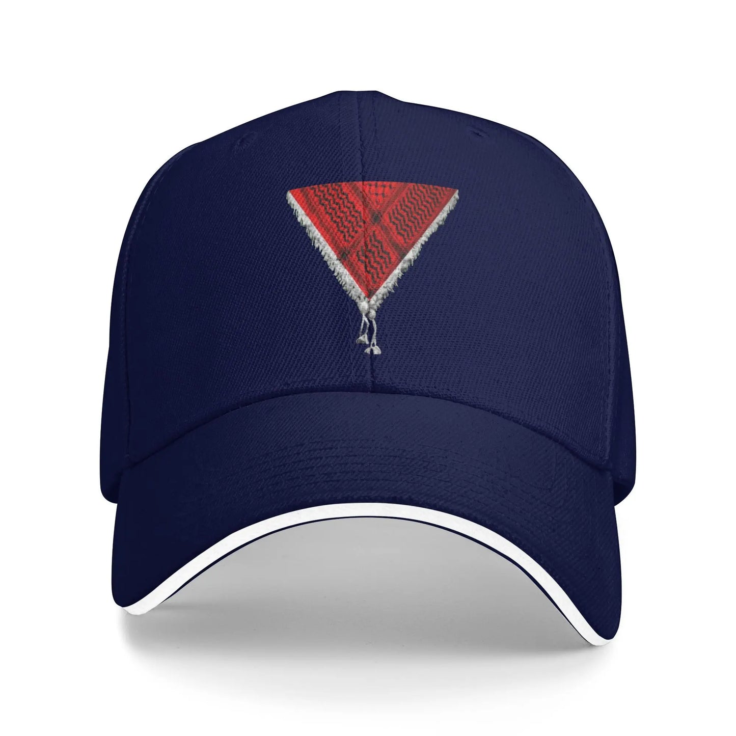 Summer Casual Baseball Cap Palestine The Red Triangle Running Hippie Trucker Hat For Female Male Breathable Funny Baseball Caps