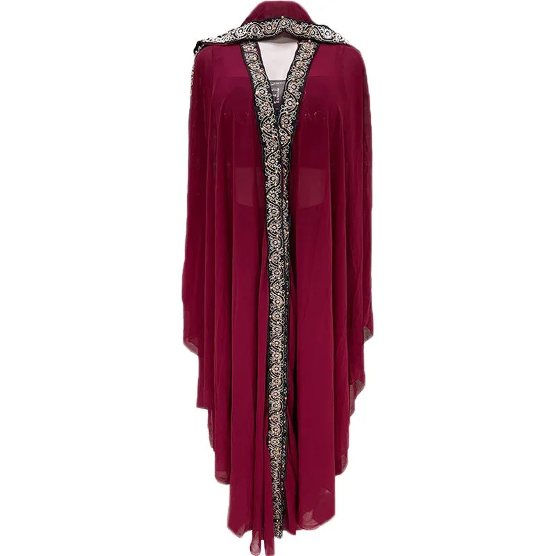 Desert Wings – The Bat-Sleeve Farasha Kaftan for the Muslim Woman in America