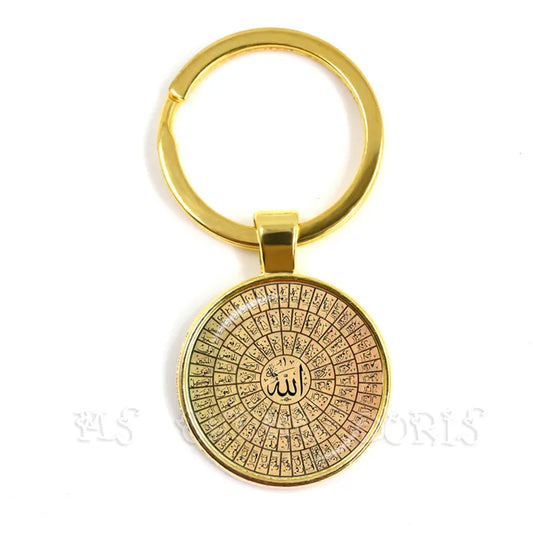 The Golden Glass Keychain – A Name That Opens Doors of Blessing