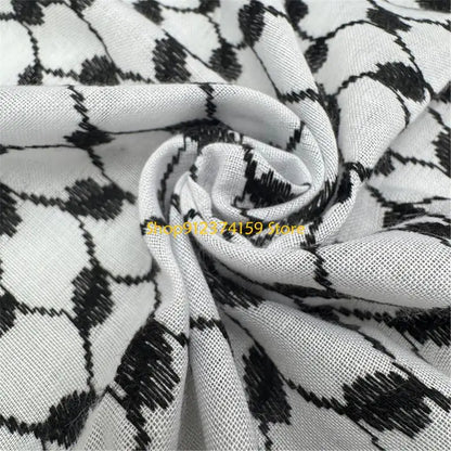 G5AE Comfortable Arafat Headscarf Keffiyeh Scarf for Men Everyday Use Cultural Event