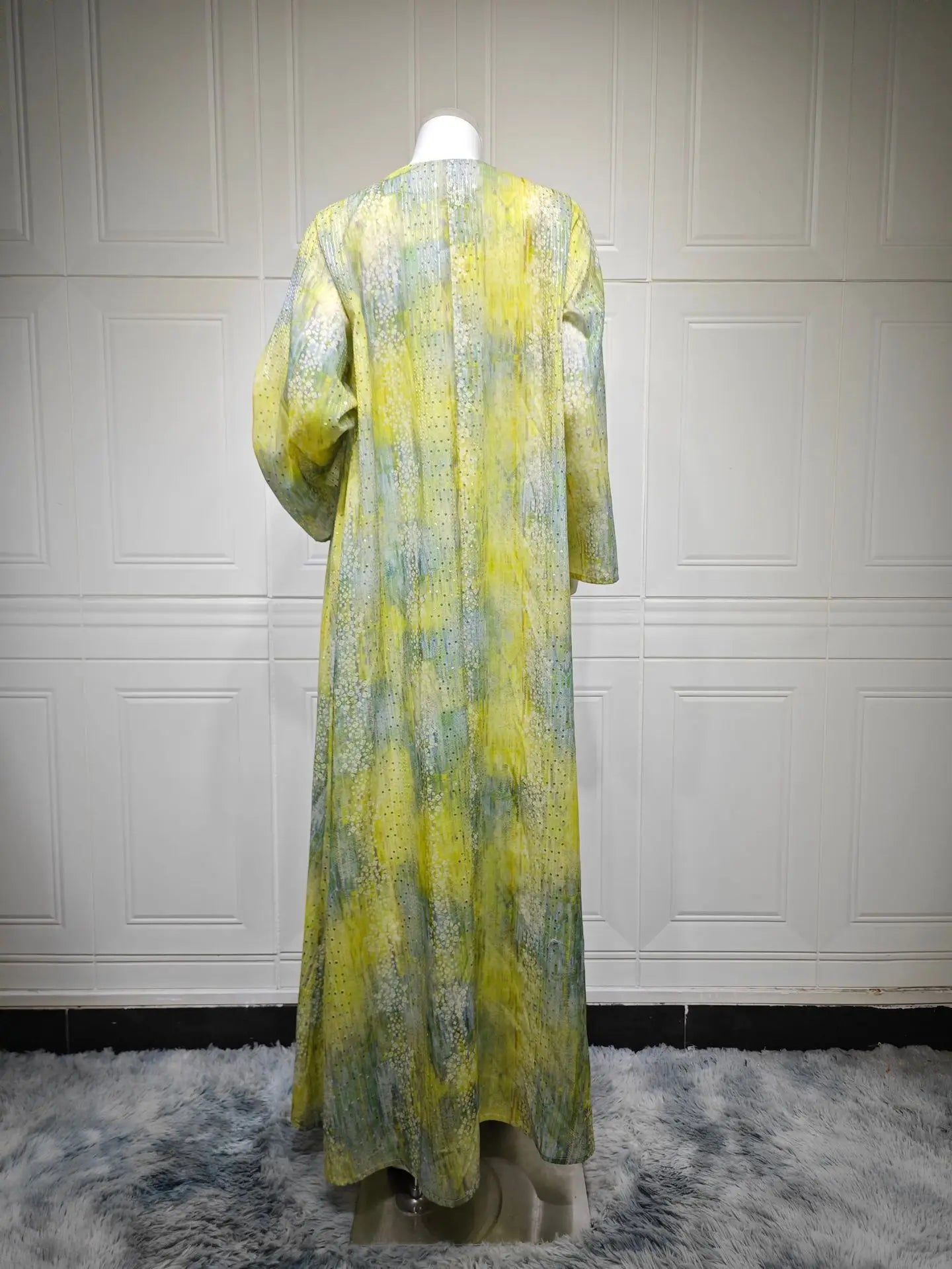 Flowers of Light – The Sequined Eid Djellaba for the Muslim Woman in America
