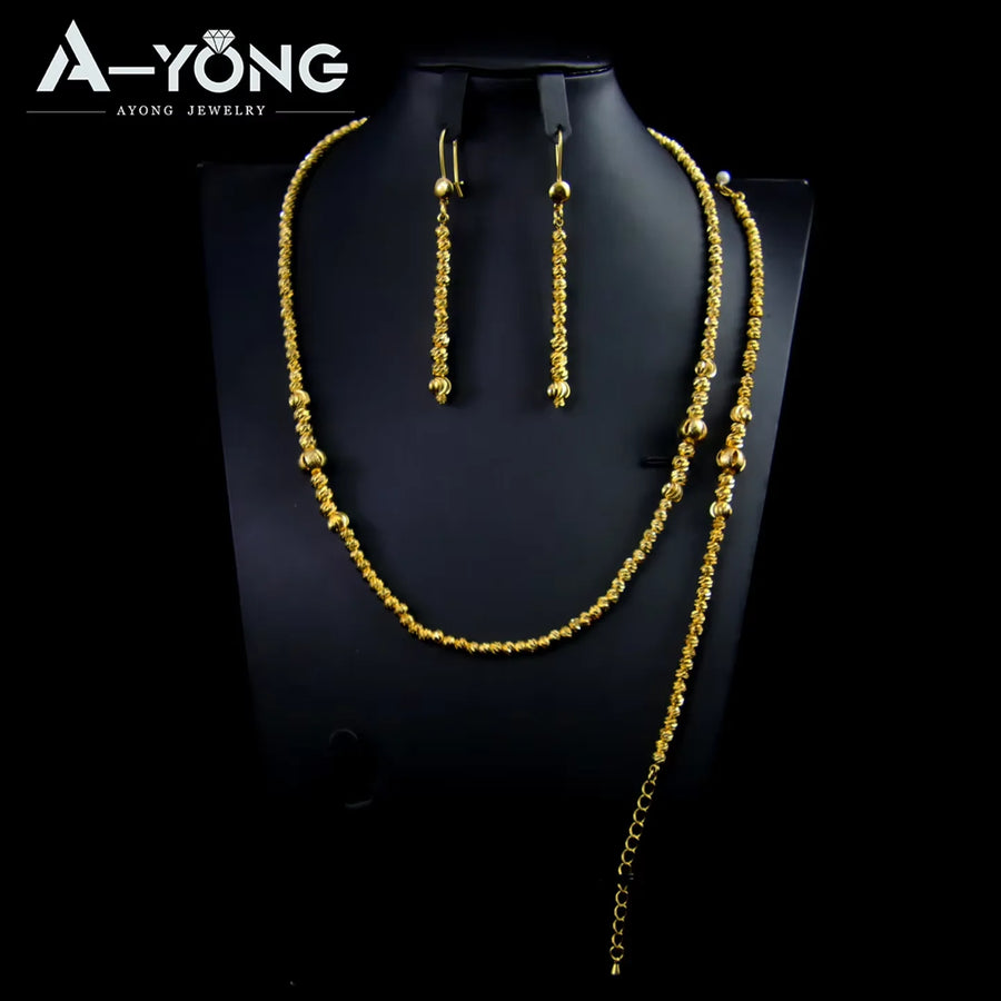 Bridal Gold of Arabia – 24K Gold Plated Wedding Jewelry Set for the Arab Woman in America