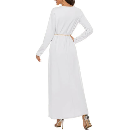 Adult Casual Eid Mubarak Muslim Fashion Abayas for Women Turkey Abaya Dubai Kaftan Dress Robe Femme Caftan Marocain 3 Colors