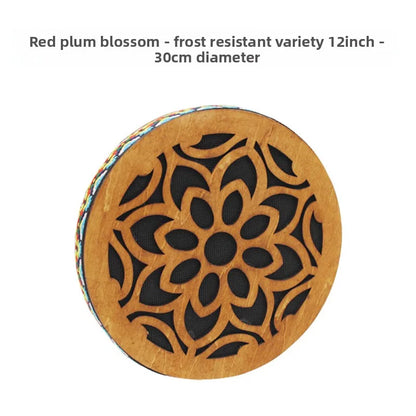 8-inch/12-inch Ocean Drum Portable Hand Drum Instrument Ethnic Percussion Instrument Onomatopoeic Music Sound Therapy Relaxing