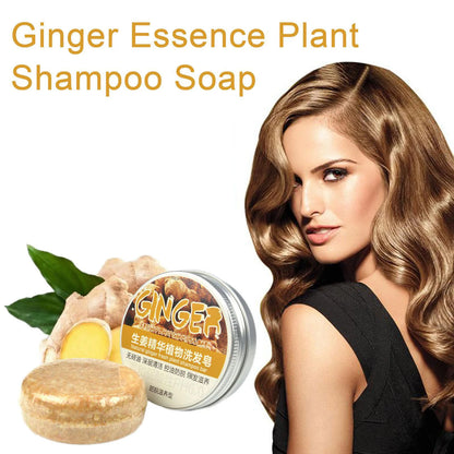 Ginger Polygonum Soap Shampoo Soap Cold Processed Soap Hair Shampoo Bar Pure Plant Hair Shampoos Hair Care