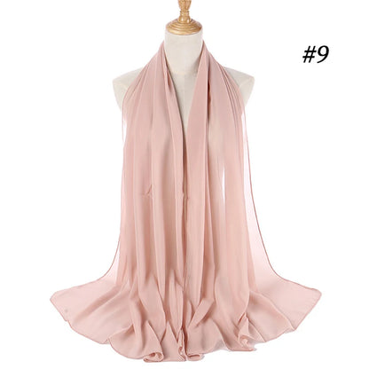 The Bubble Chiffon Hijab – Light as Air, Bold in Style