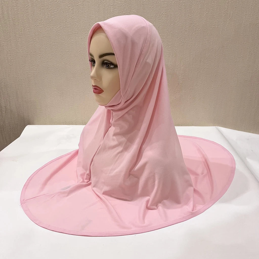 The Amira Pull-On Hijab – Full Coverage, Effortless Modesty